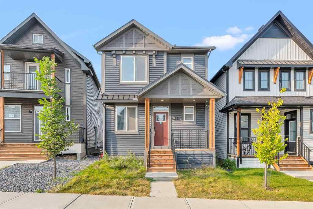 MLS® A2269494 - 349 Calhoun Common NE in Livingston Calgary, Residential