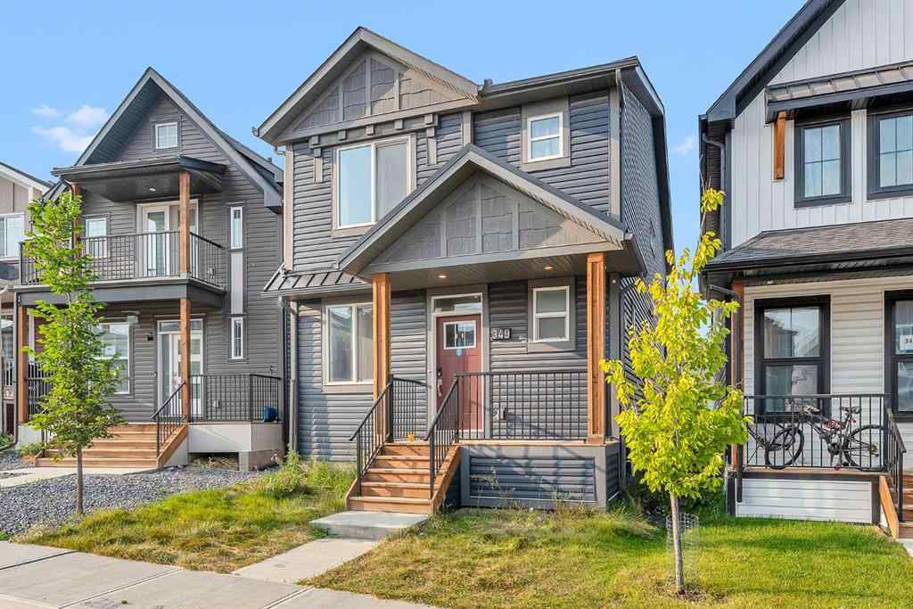 MLS® A2269494 - 349 Calhoun Common NE in Livingston Calgary, Residential
