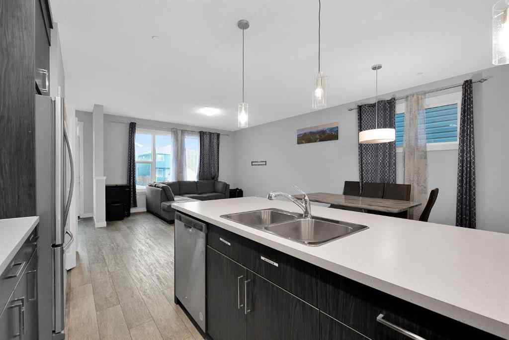 MLS® A2269494 - 349 Calhoun Common NE in Livingston Calgary, Residential