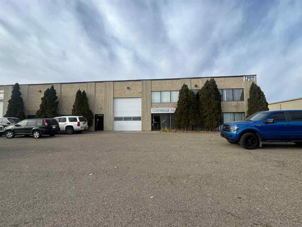MLS&reg; # A2269500 - Unit #7 7880 48 Avenue  in Northlands Industrial Park Red Deer, Commercial Open Houses
