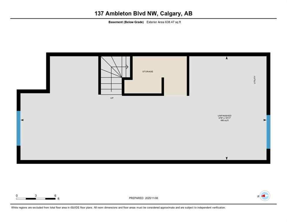 MLS&reg; # A2269537 - 137 Ambleton Boulevard NW in Moraine Calgary, Residential Open Houses
