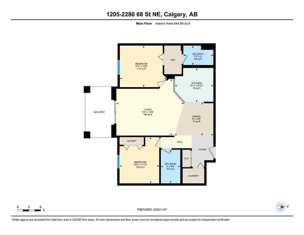 MLS® A2269565 - Unit #1205 2280 68 Street NE in Monterey Park Calgary, Residential