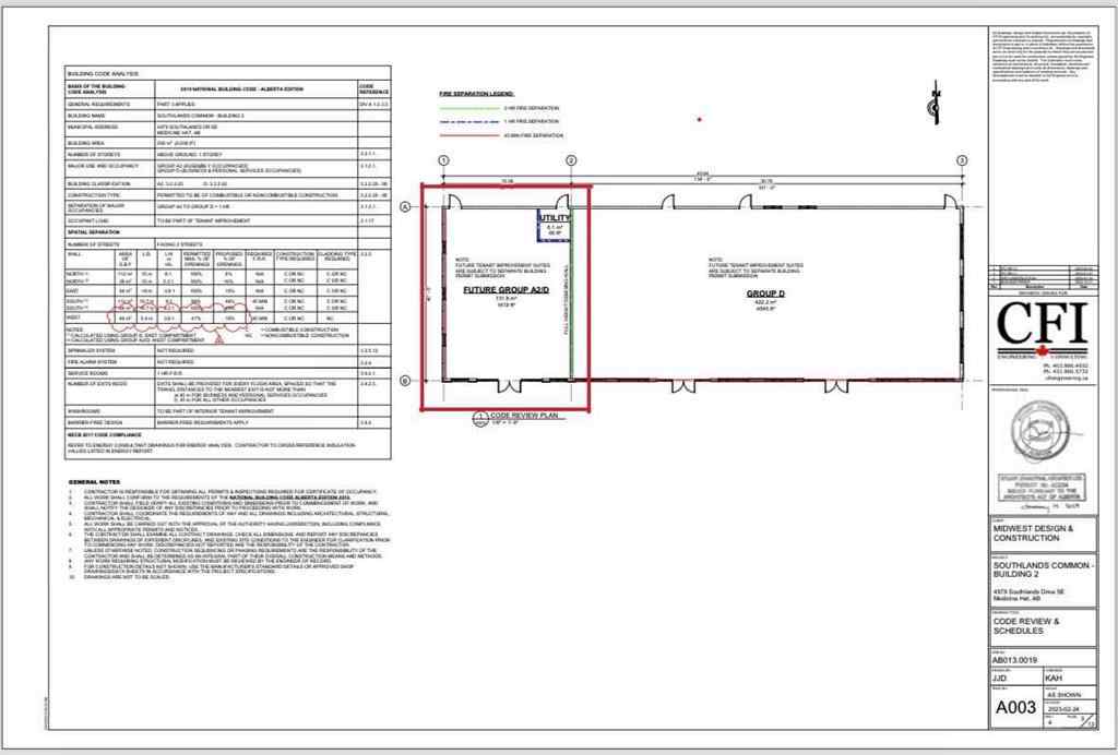 MLS&reg; # A2269578 - Unit #204 4979 Southlands Drive SE in Southland Medicine Hat, Commercial Open Houses