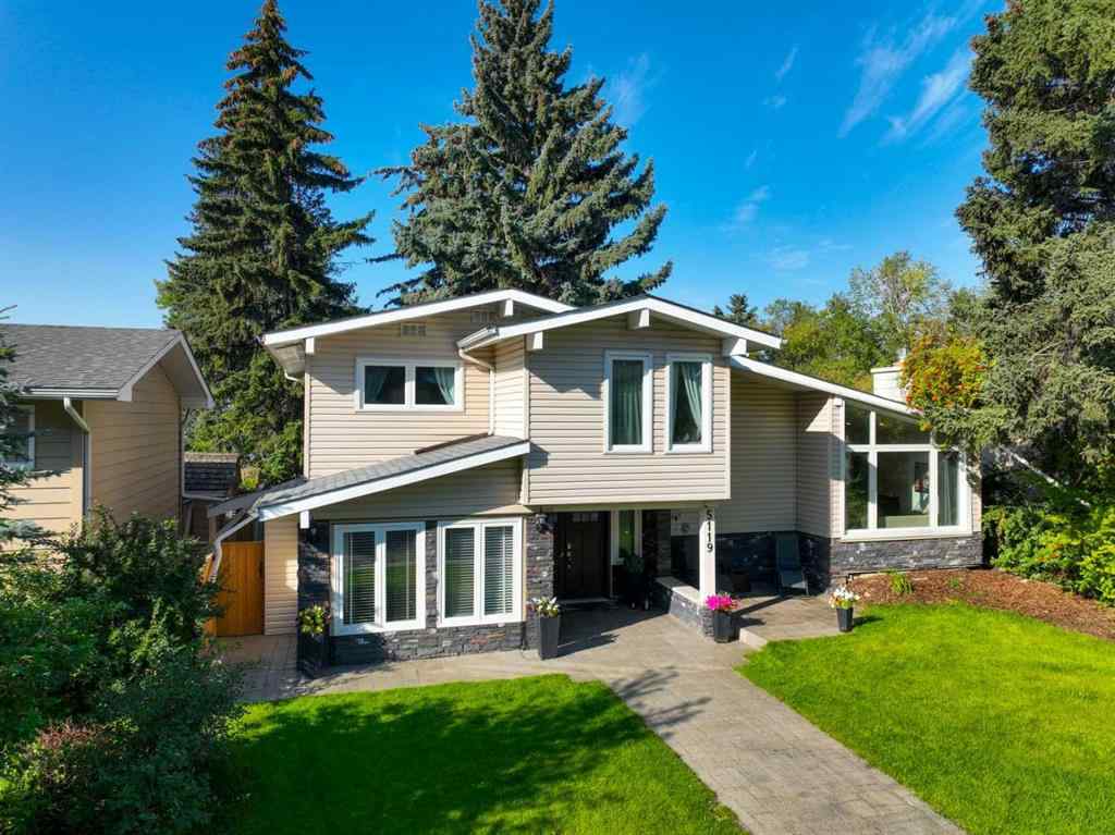 MLS&reg; # A2269583 - 5119 Carney Road NW in Charleswood Calgary, Residential Open Houses