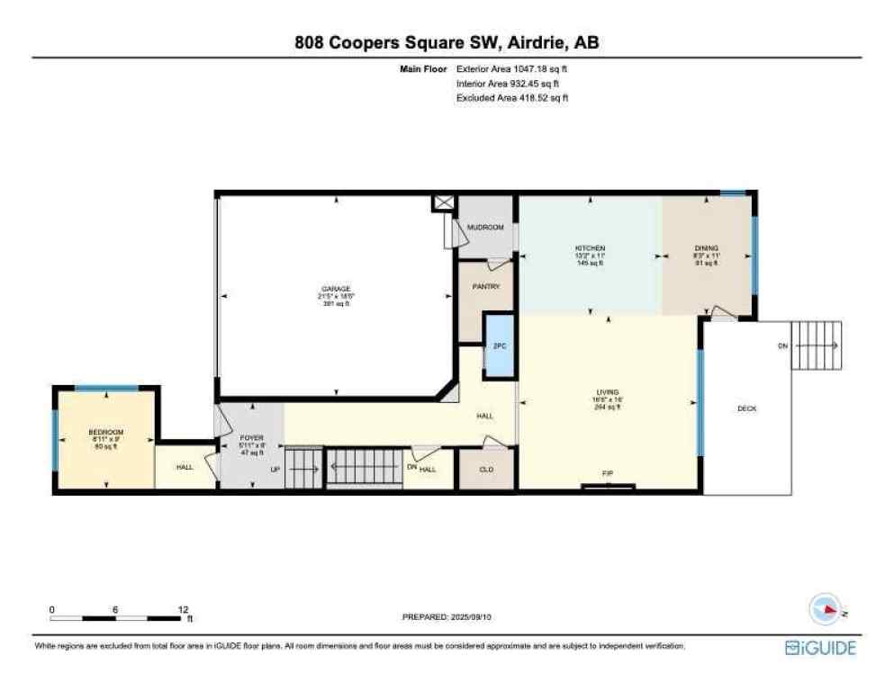 MLS® A2269584 - 808 Coopers Square SW in Coopers Crossing Airdrie, Residential