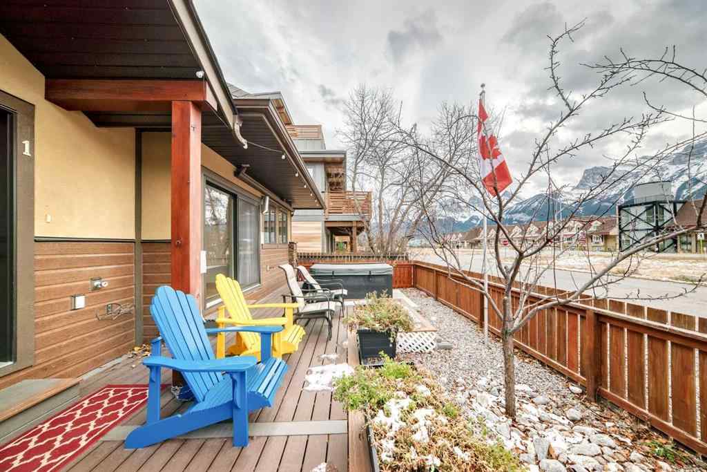 MLS&reg; # A2269599 - Unit #1 1406 2nd Avenue  in Teepee Town Canmore, Residential Open Houses