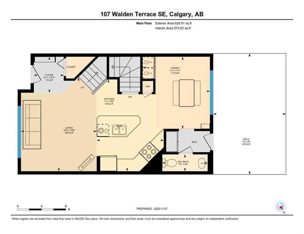 MLS® A2269612 - 107 Walden Terrace SE in Walden Calgary, Residential