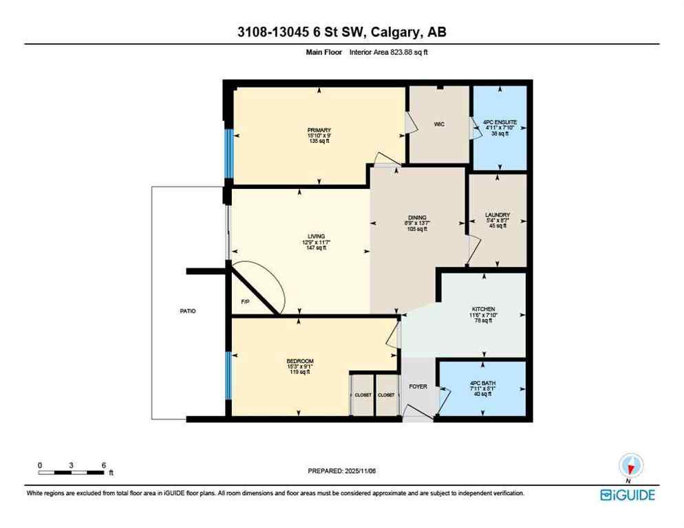 MLS® A2269622 - Unit #3108 13045 6 Street SW in Canyon Meadows Calgary, Residential