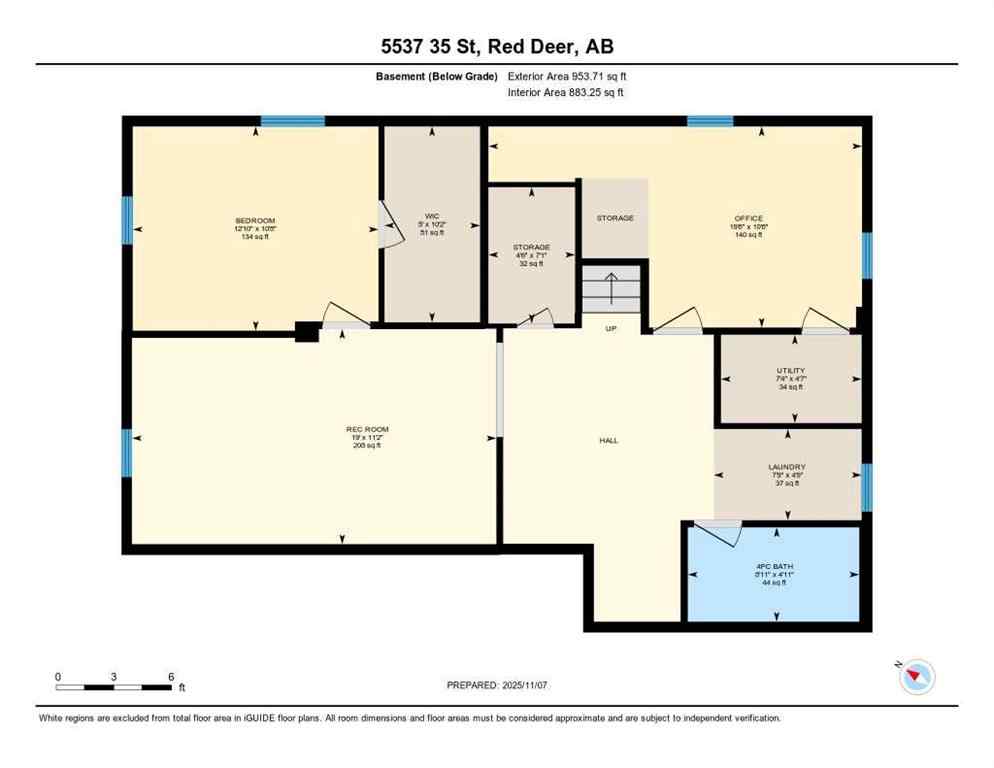 MLS&reg; # A2269635 - 5537 35 Street  in West Park Red Deer, Residential Open Houses