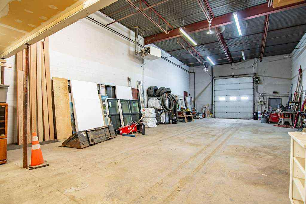 MLS&reg; # A2269686 - Unit #13 7428 49 Avenue  in Northlands Industrial Park Red Deer, Commercial Open Houses