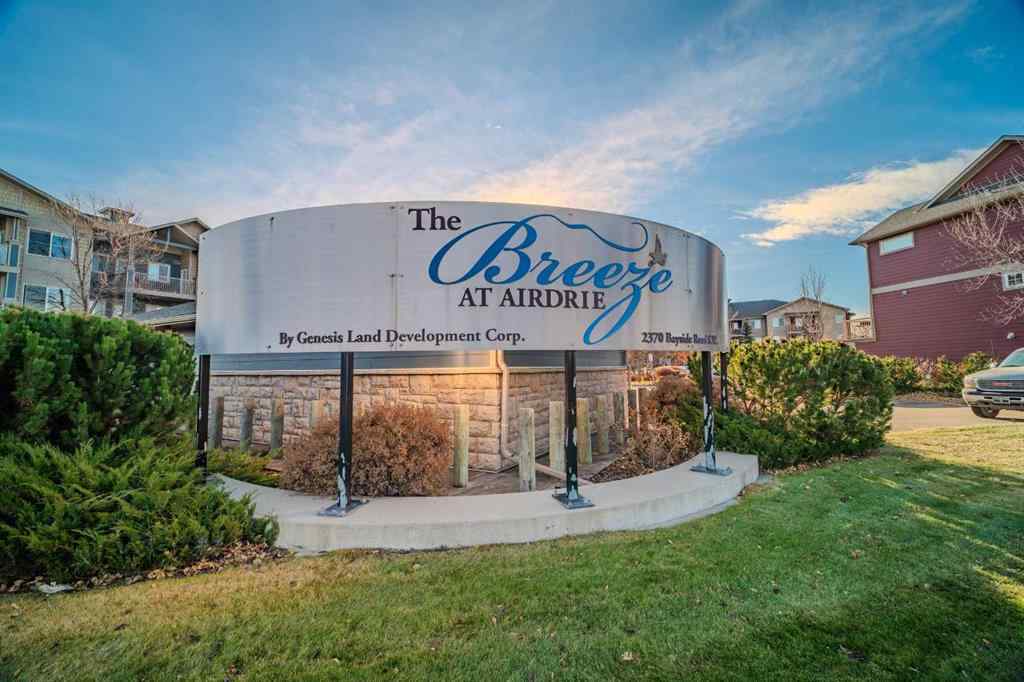 MLS® A2269690 - Unit #1202 2370 Bayside Road SW in Bayside Airdrie, Residential