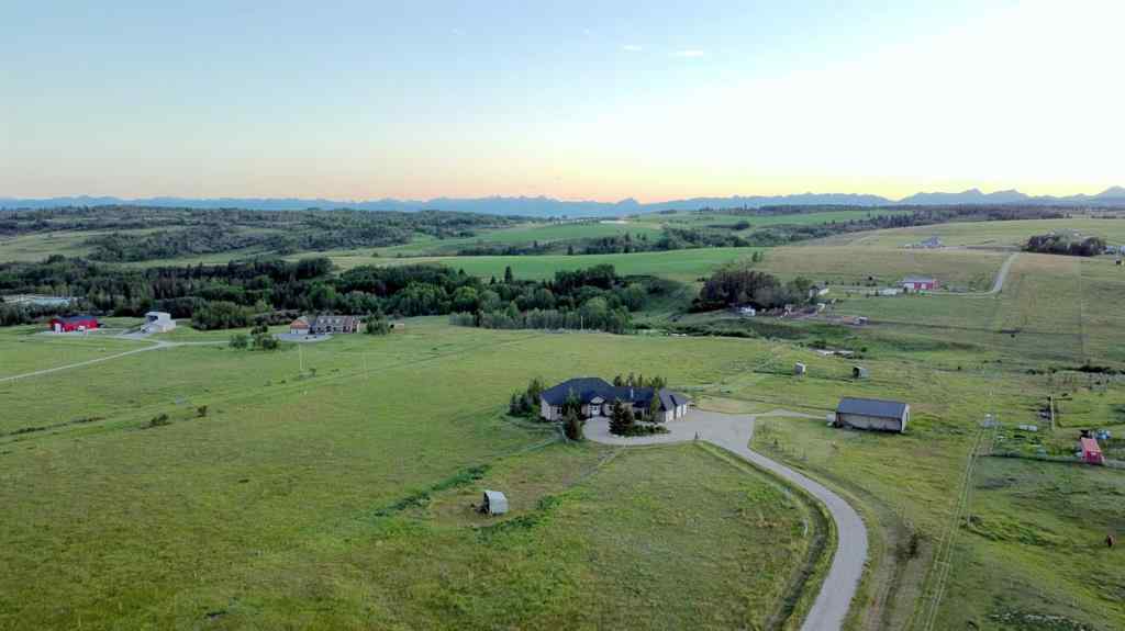 MLS&reg; # A2269710 - 270009 Horse Creek Road  in NONE Rural Rocky View County, Residential Open Houses