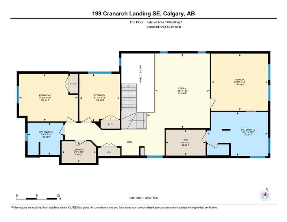 MLS® A2269740 - 199 Cranarch Landing SE in Cranston Calgary, Residential