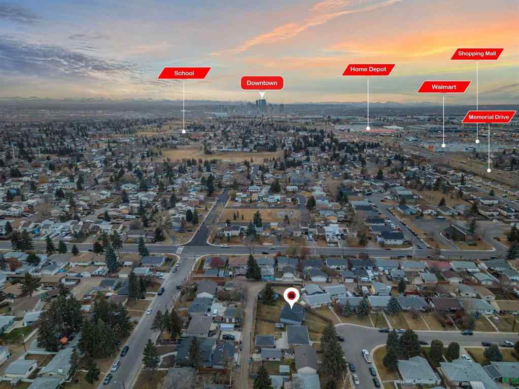 MLS&reg; # A2269754 - 4515 Fordham Crescent SE in Forest Heights Calgary, Residential Open Houses