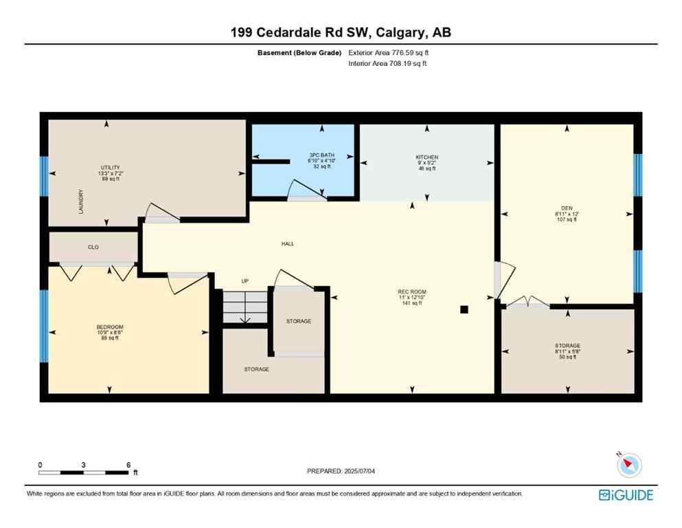 MLS® A2269789 - 199 Cedardale Road SW in Cedarbrae Calgary, Residential