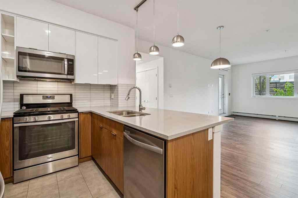 MLS&reg; # A2269800 - Unit #105 120 18 Avenue SW in Mission Calgary, Residential Open Houses