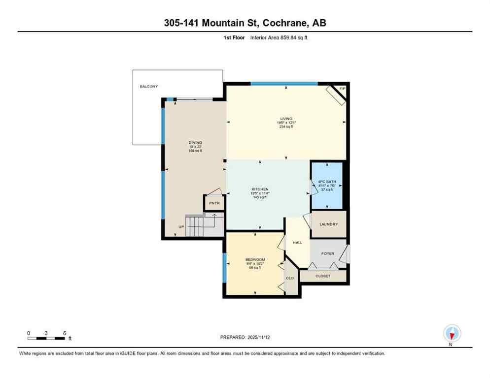 MLS&reg; # A2269892 - Unit #305 141 Mountain Street  in East End Cochrane, Residential Open Houses