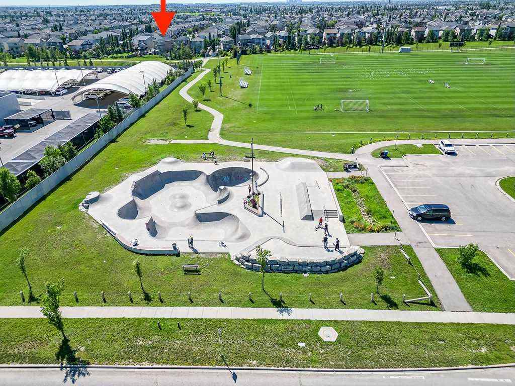 MLS&reg; # A2269917 - 90 Brightoncrest Grove SE in New Brighton Calgary, Residential Open Houses