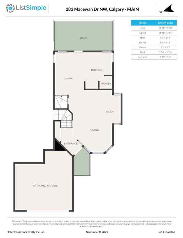 MLS&reg; # A2269942 - 283 Macewan Drive NW in MacEwan Glen Calgary, Residential Open Houses