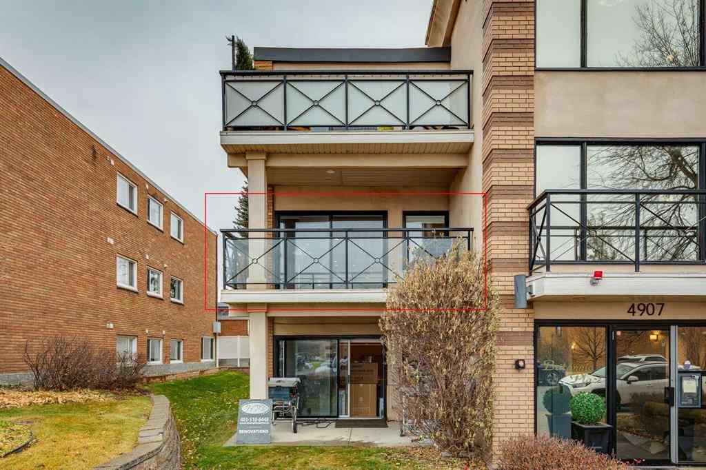 MLS® # A2269978 - Unit #8 4907 8 Street SW in Britannia Calgary, Residential Open Houses