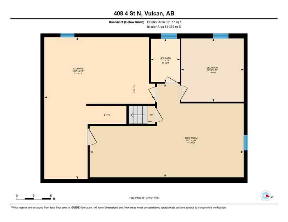 MLS&reg; # A2270034 - 408 4 Street N in NONE Vulcan, Residential Open Houses
