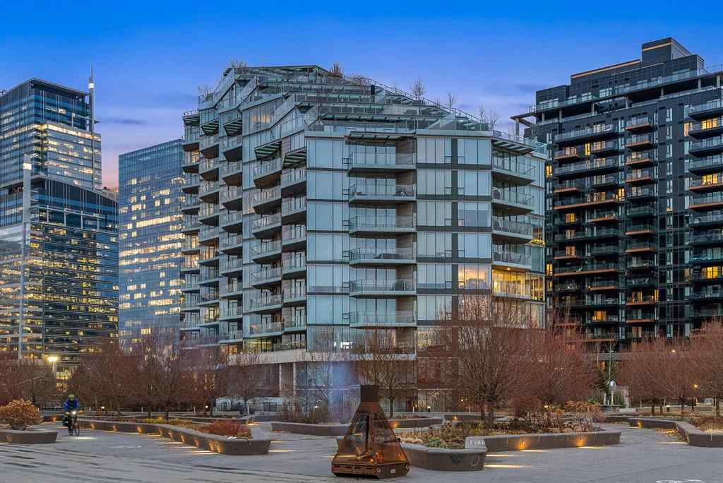 MLS&reg; # A2270078 - Unit #511 738 1 Avenue SW in Eau Claire Calgary, Residential Open Houses