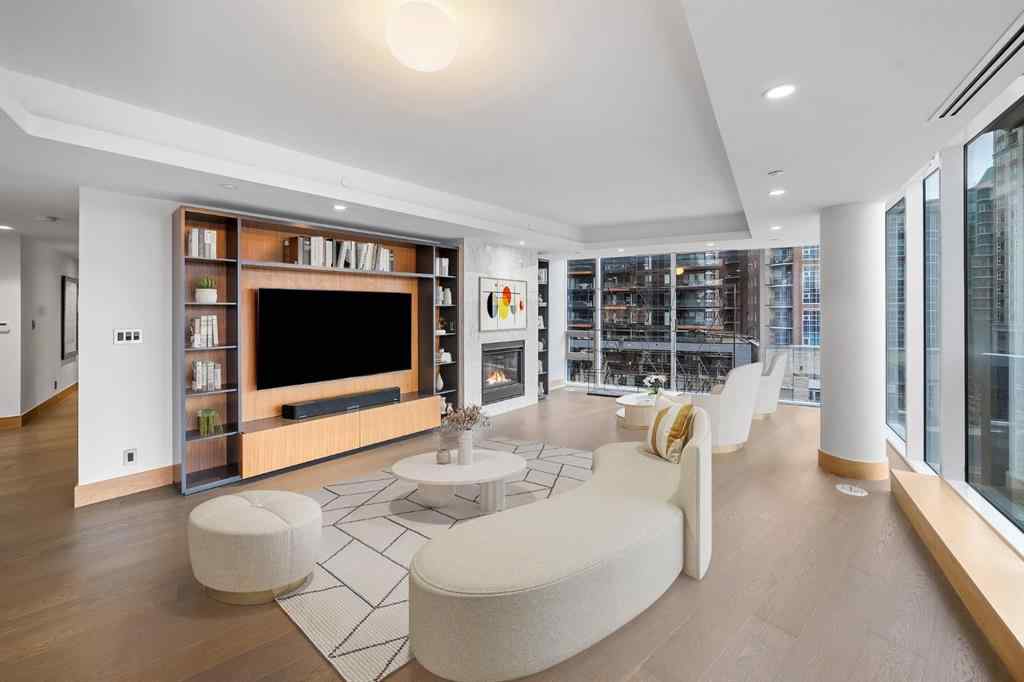 MLS&reg; # A2270078 - Unit #511 738 1 Avenue SW in Eau Claire Calgary, Residential Open Houses