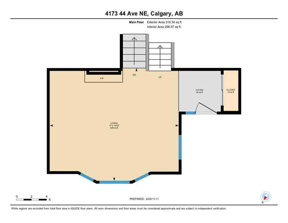 MLS® A2270100 - 4173 44 Avenue NE in Whitehorn Calgary, Residential
