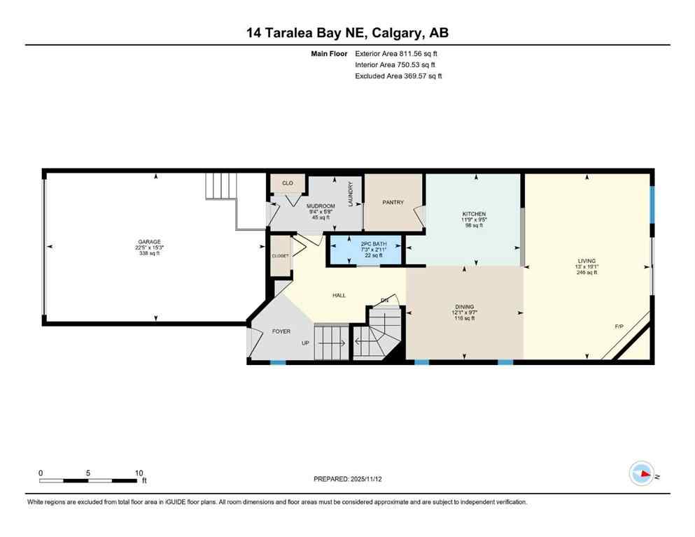 MLS® A2270157 - 14 Taralea Bay NE in Taradale Calgary, Residential