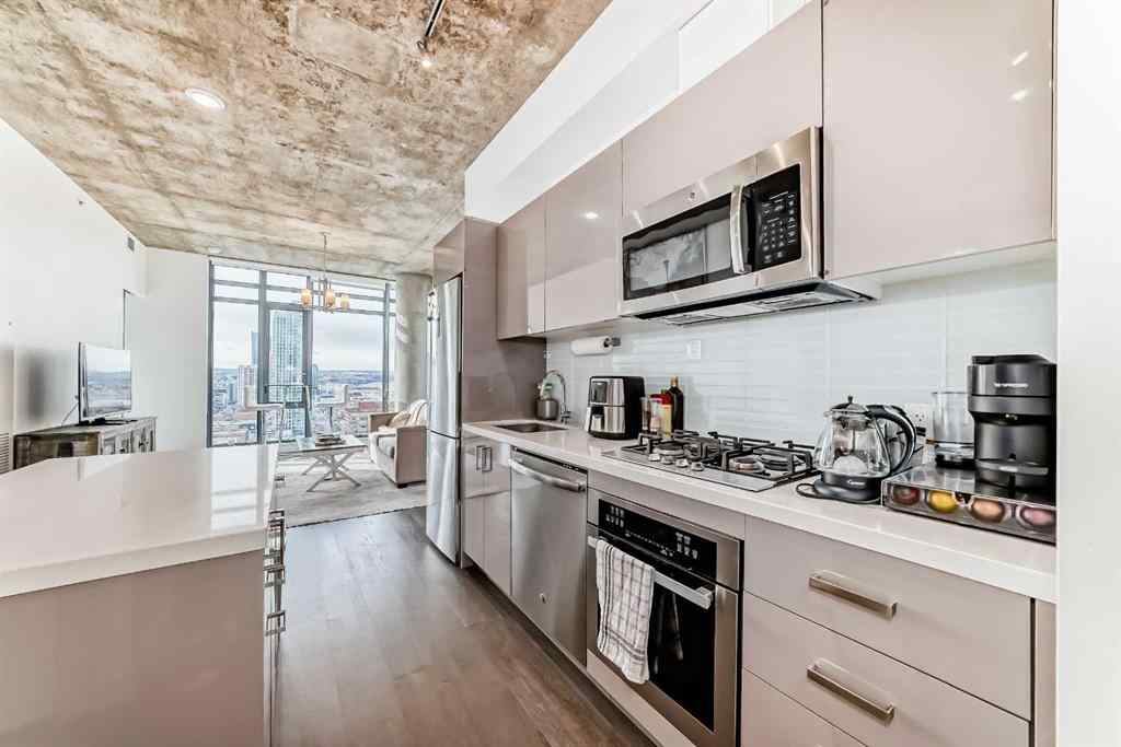 MLS&reg; # A2270163 - Unit #1603 1010 6 Street SW in Beltline Calgary, Residential Open Houses