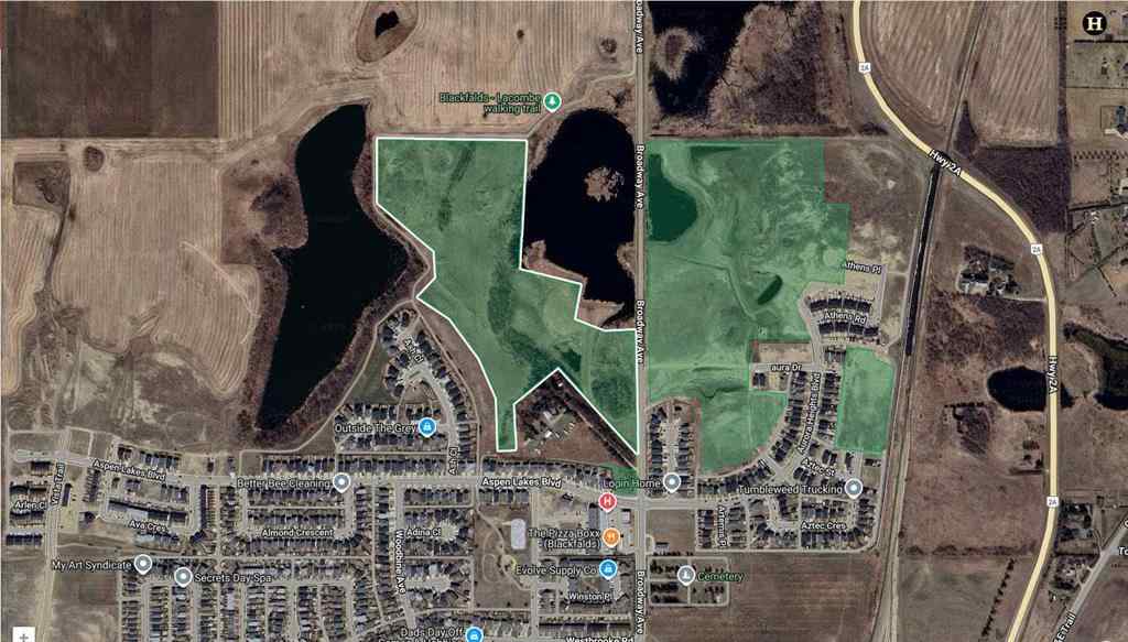 MLS&reg; # A2270186 -  Broadway Avenue  in Aurora Blackfalds, Land Open Houses