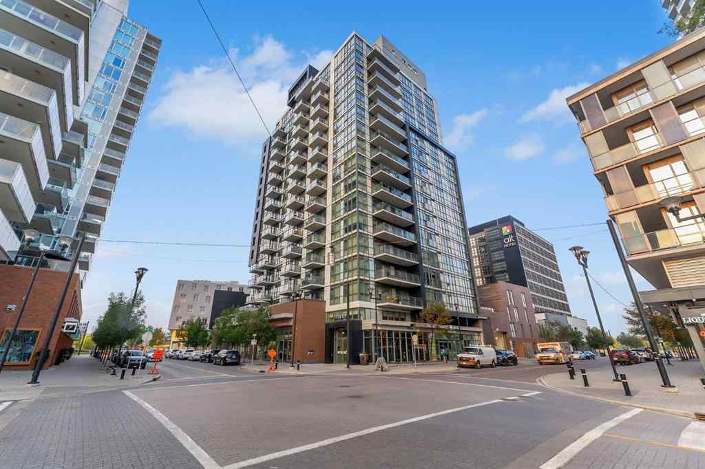 MLS&reg; # A2270254 - Unit #707 550 Riverfront Avenue SE in Downtown East Village Calgary, Residential Open Houses