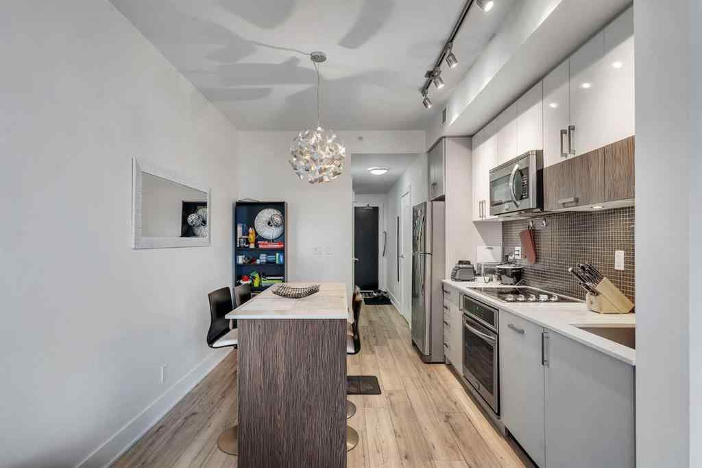 MLS&reg; # A2270254 - Unit #707 550 Riverfront Avenue SE in Downtown East Village Calgary, Residential Open Houses