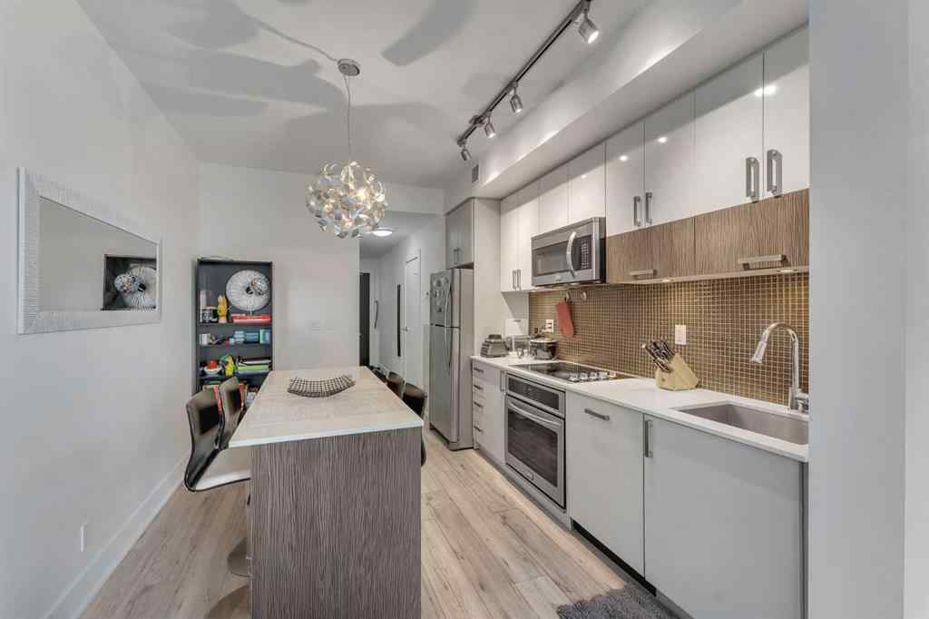 MLS&reg; # A2270254 - Unit #707 550 Riverfront Avenue SE in Downtown East Village Calgary, Residential Open Houses