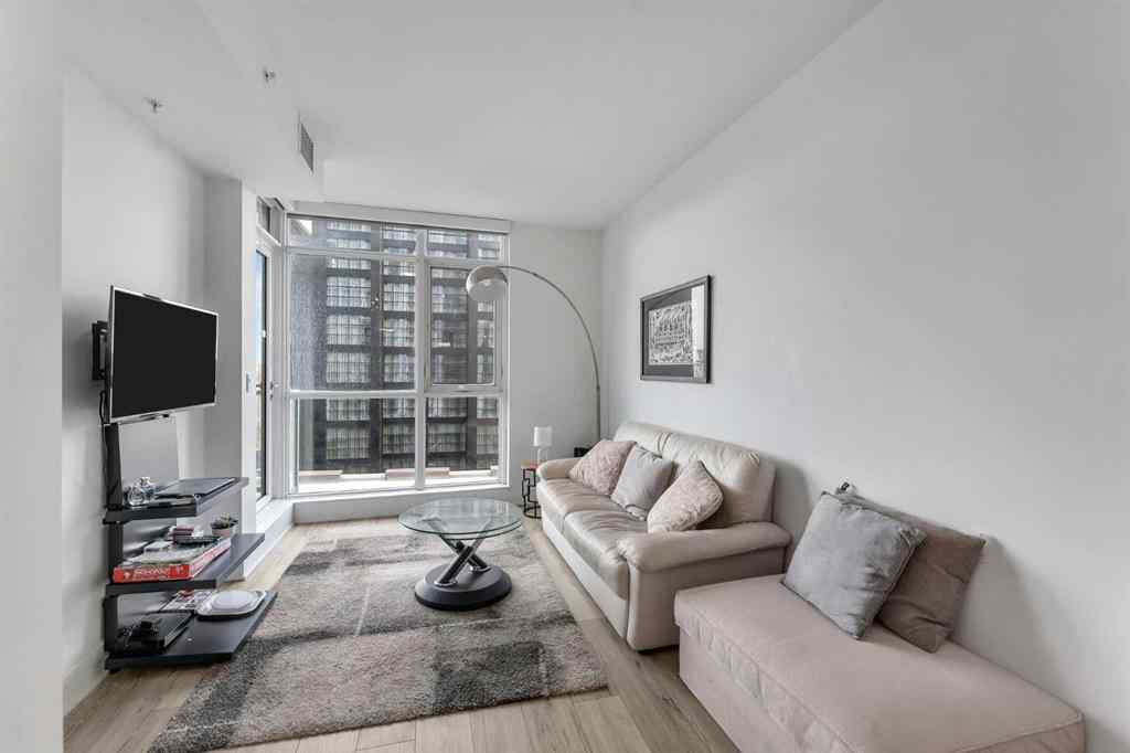 MLS&reg; # A2270254 - Unit #707 550 Riverfront Avenue SE in Downtown East Village Calgary, Residential Open Houses