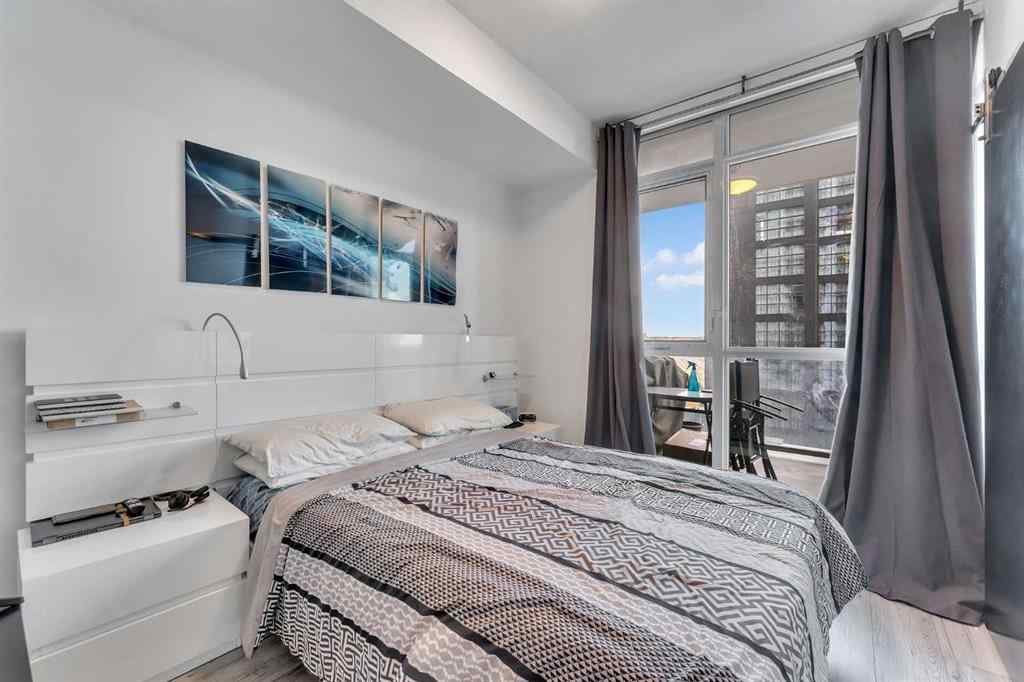 MLS&reg; # A2270254 - Unit #707 550 Riverfront Avenue SE in Downtown East Village Calgary, Residential Open Houses