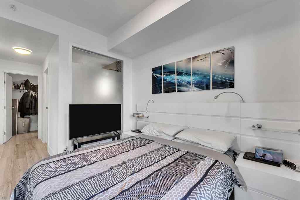 MLS&reg; # A2270254 - Unit #707 550 Riverfront Avenue SE in Downtown East Village Calgary, Residential Open Houses