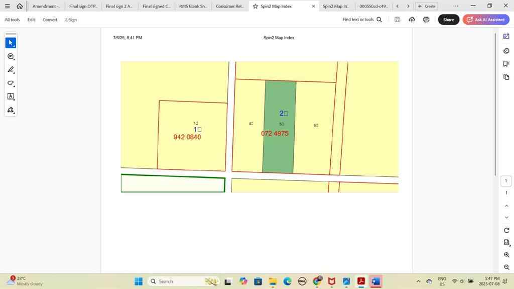 MLS&reg; # A2270271 - Lot 5 Township road 842   in NONE Rural Northern Lights, County of, Land Open Houses