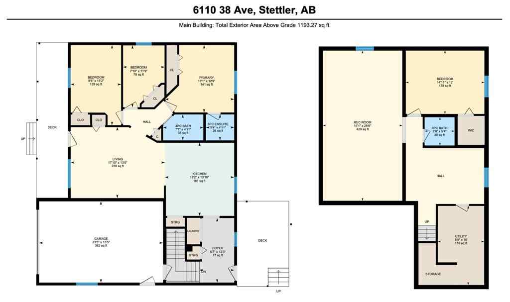MLS&reg; # A2270281 - 6110 38 Avenue  in Grandview Stettler, Residential Open Houses