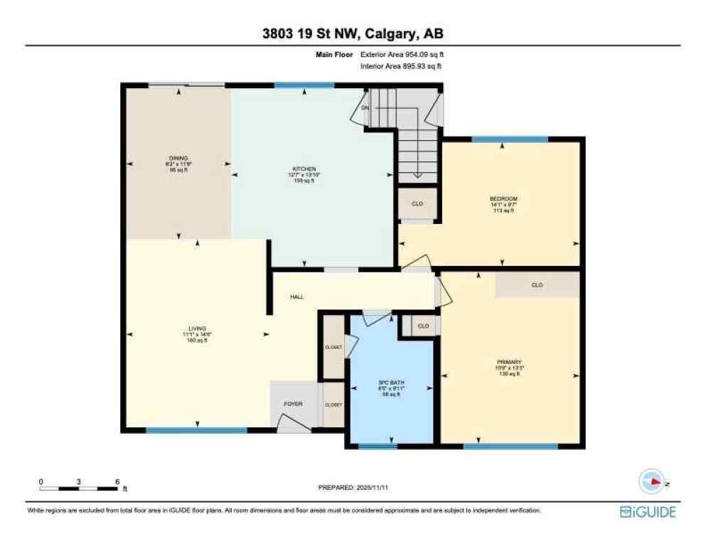 MLS® A2270296 - 3803 19 Street NW in Charleswood Calgary, Residential