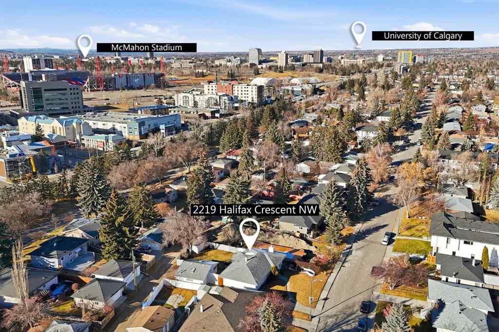 MLS&reg; # A2270302 - 2219 Halifax Crescent NW in Banff Trail Calgary, Residential Open Houses