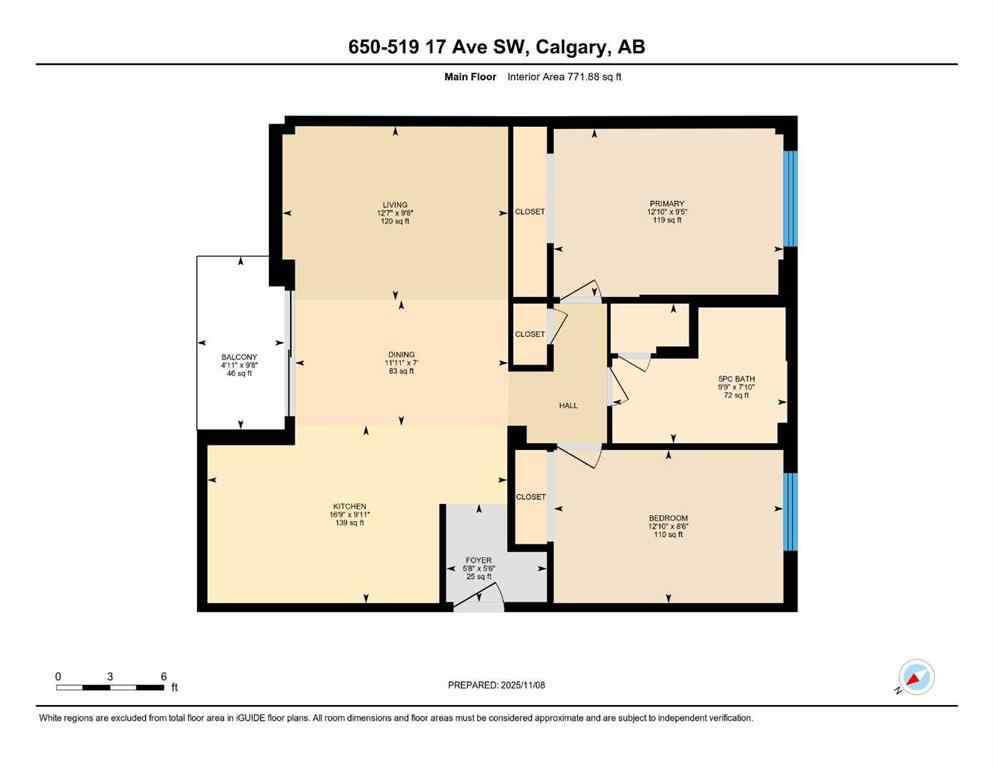 MLS&reg; # A2270330 - Unit #650 519 17 Avenue SW in Cliff Bungalow Calgary, Residential Open Houses