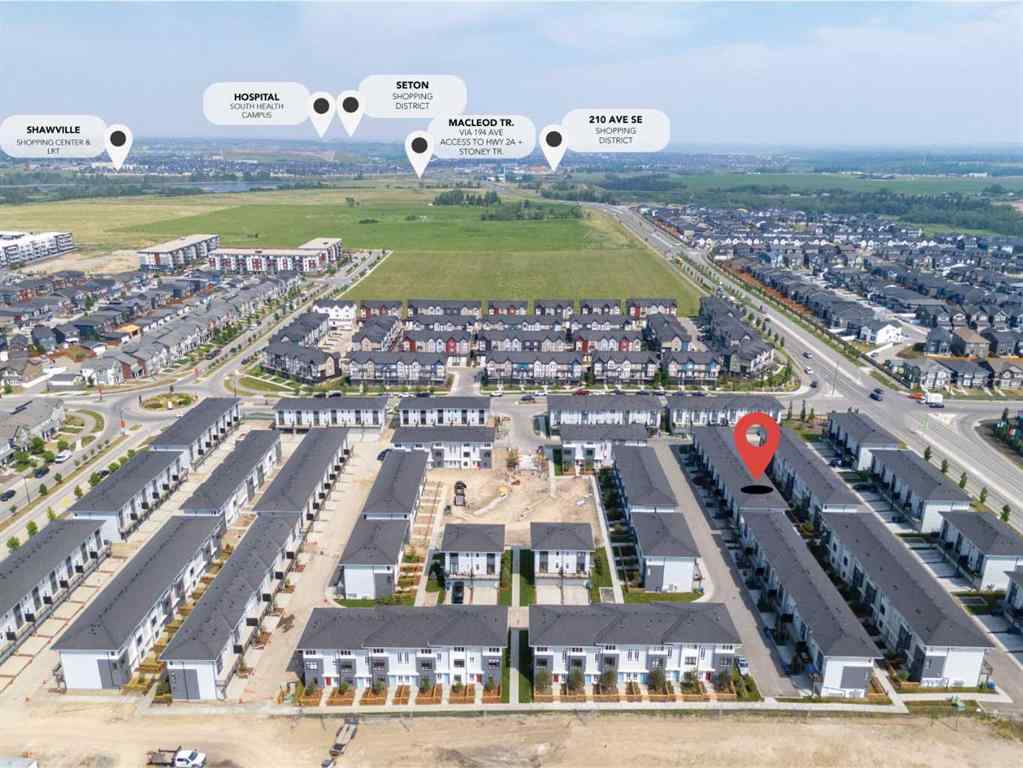 MLS&reg; # A2270339 - Unit #519 857 Belmont Drive SW in Belmont Calgary, Residential Open Houses