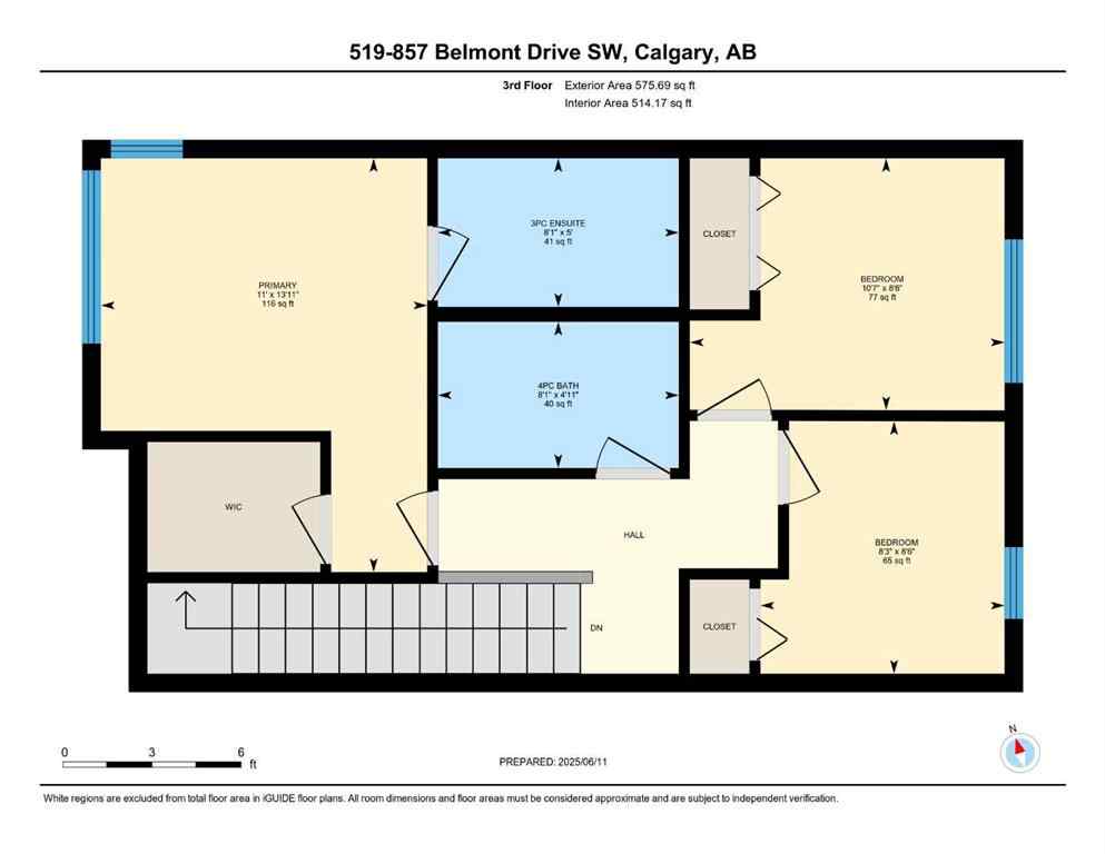 MLS&reg; # A2270339 - Unit #519 857 Belmont Drive SW in Belmont Calgary, Residential Open Houses