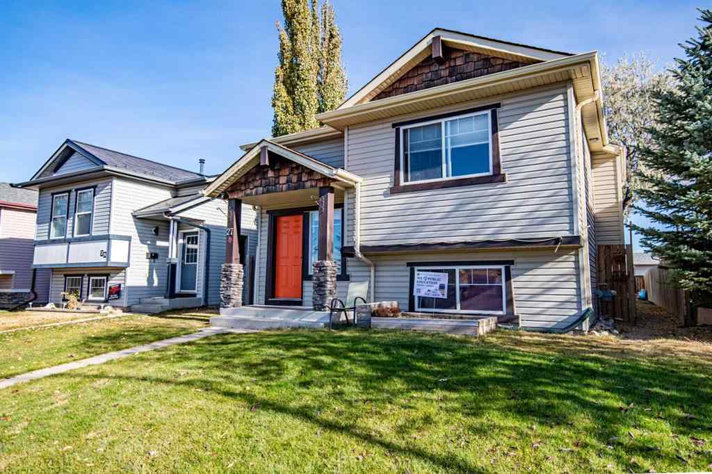 MLS&reg; # A2270417 - 27 Jacobs Close  in Johnstone Park Red Deer, Residential Open Houses
