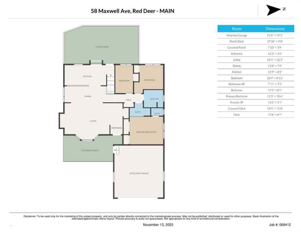 MLS&reg; # A2270418 - 58 Maxwell Avenue  in Morrisroe Extension Red Deer, Residential Open Houses