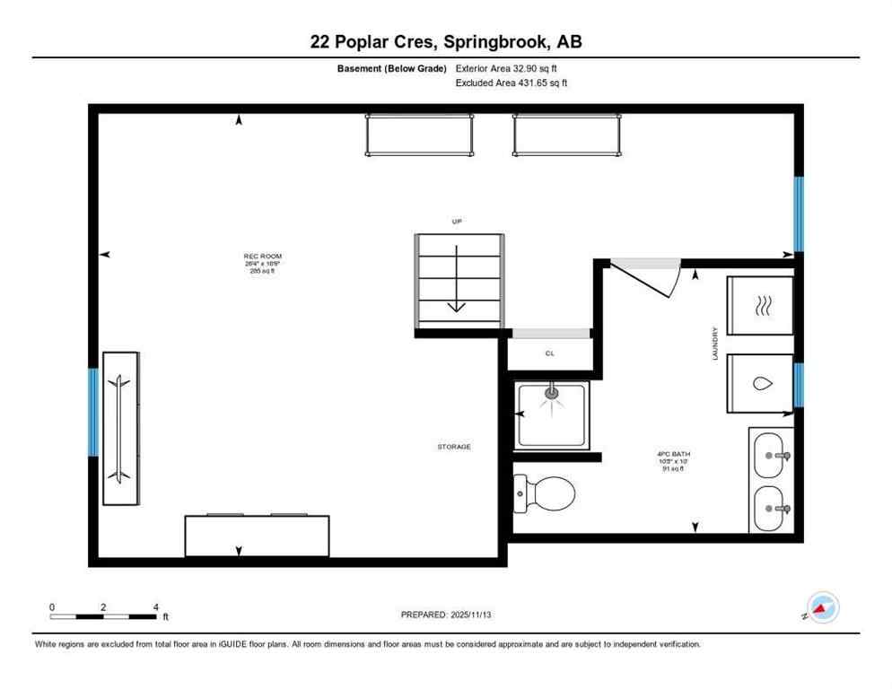 MLS&reg; # A2270496 - 22 Poplar Crescent  in NONE Springbrook, Residential Open Houses