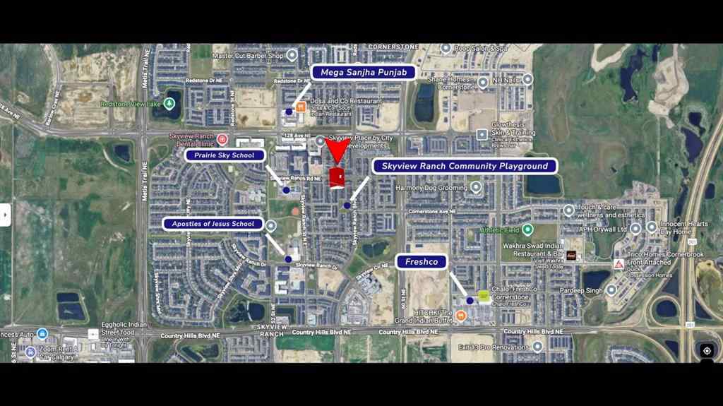 MLS® A2270503 - 41 Skyview Point Green NE in Skyview Ranch Calgary, Residential