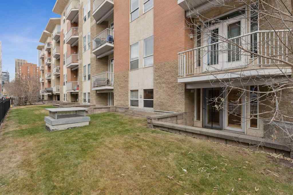 MLS® # A2270519 - Unit #111 1410 2 Street SW in Beltline Calgary, Residential Open Houses