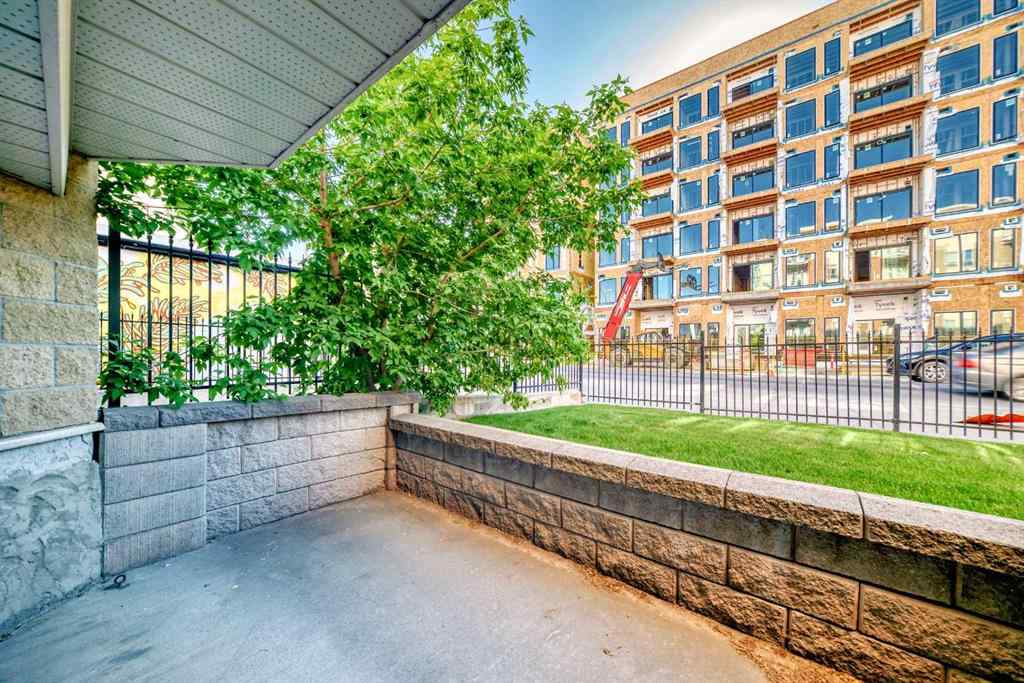 MLS® # A2270519 - Unit #111 1410 2 Street SW in Beltline Calgary, Residential Open Houses